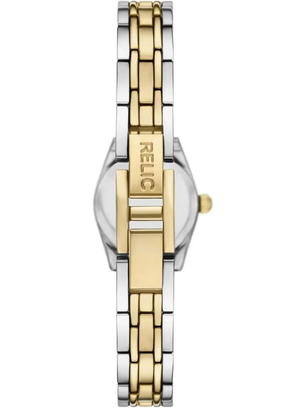 Women's Silver Two-Tone Court Mini Three-Hand Analog Date Fossil Wrist Watch